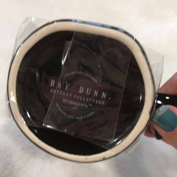 Rae Dunn HAUNTED Halloween mug with topper - Picture 7 of 7